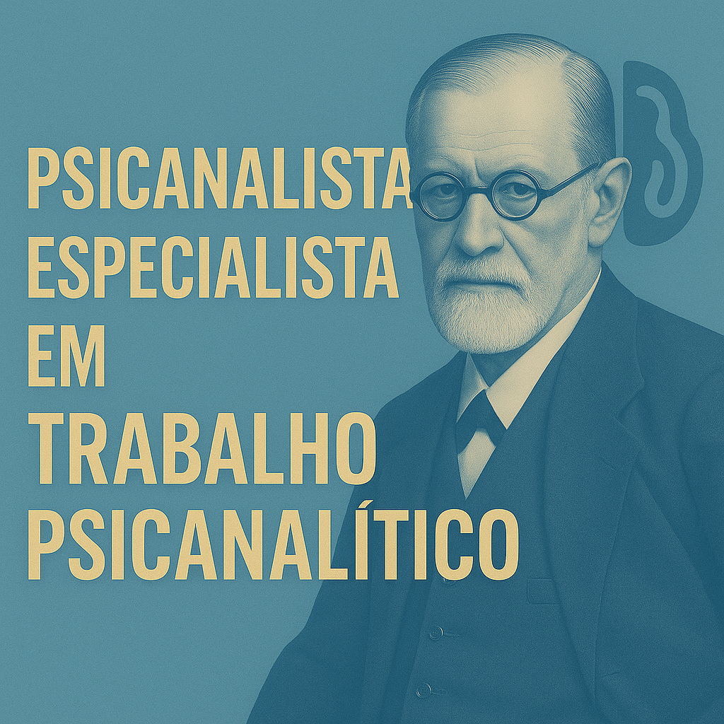 Curso de Formação Psicanalista Especialista em Trabalho Psicanalítico/ Online / EAD / R$39,90
