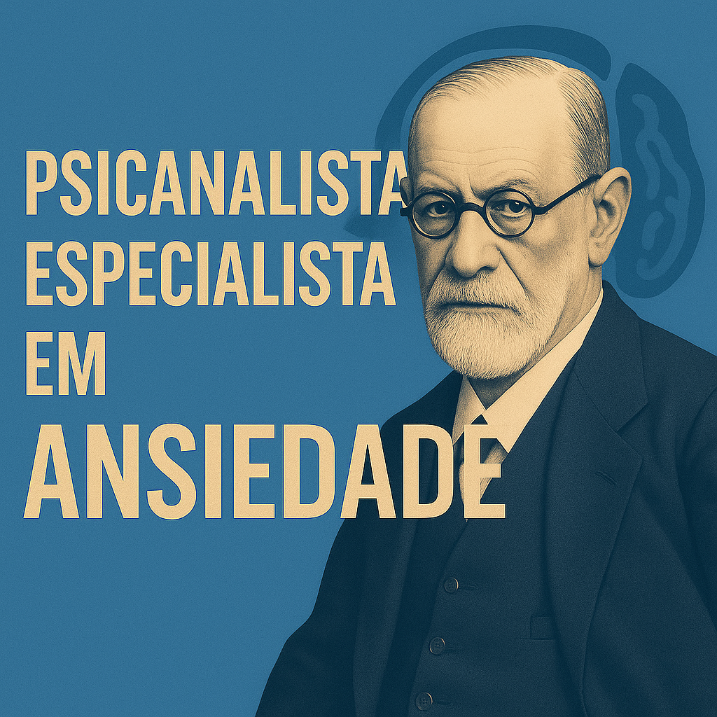 Curso de Formação Psicanalista Especialista em Ansiedade/ Online / EAD / R$39,90