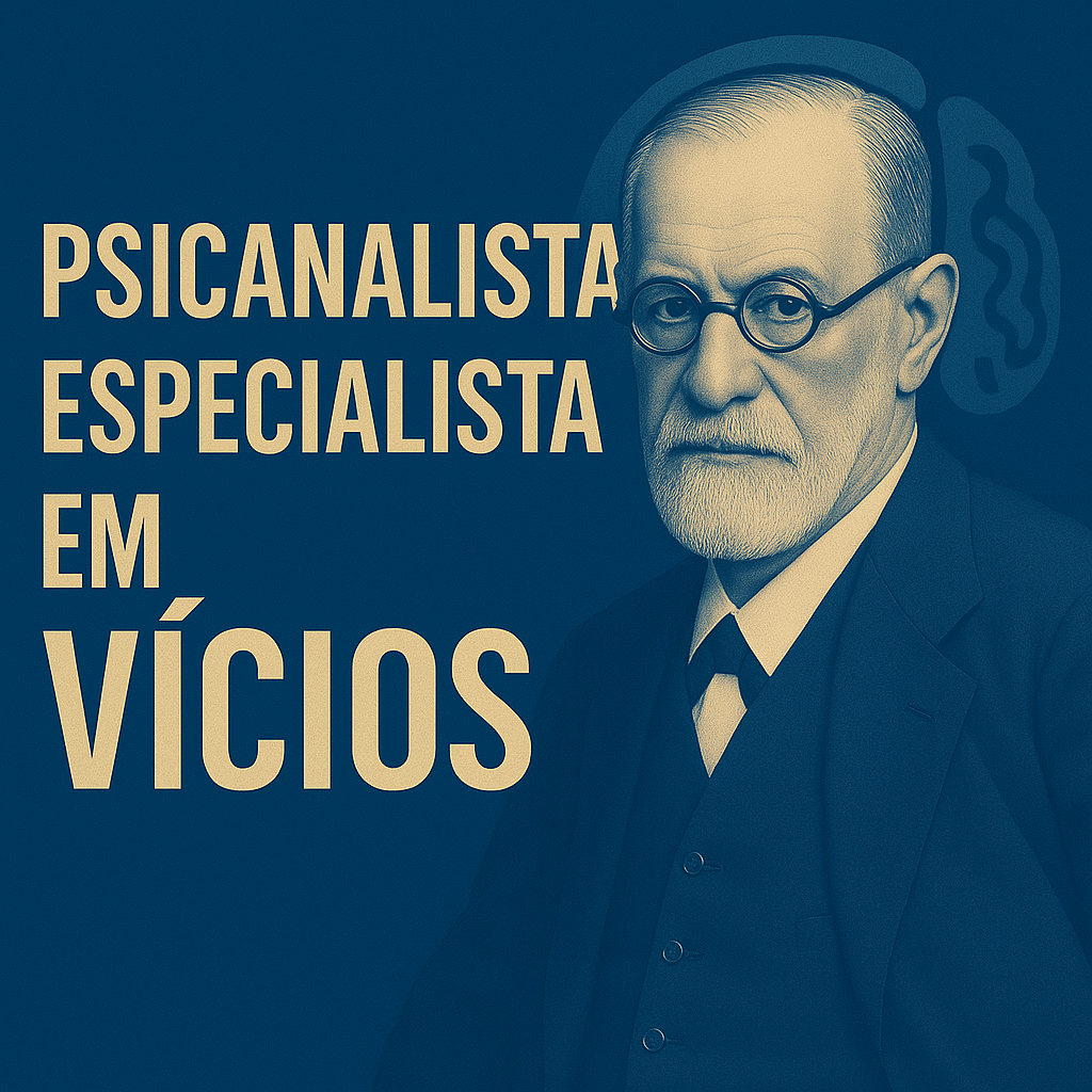 Curso de Formação Psicanalista Especialista em Vícios/ Online / EAD / R$39,90