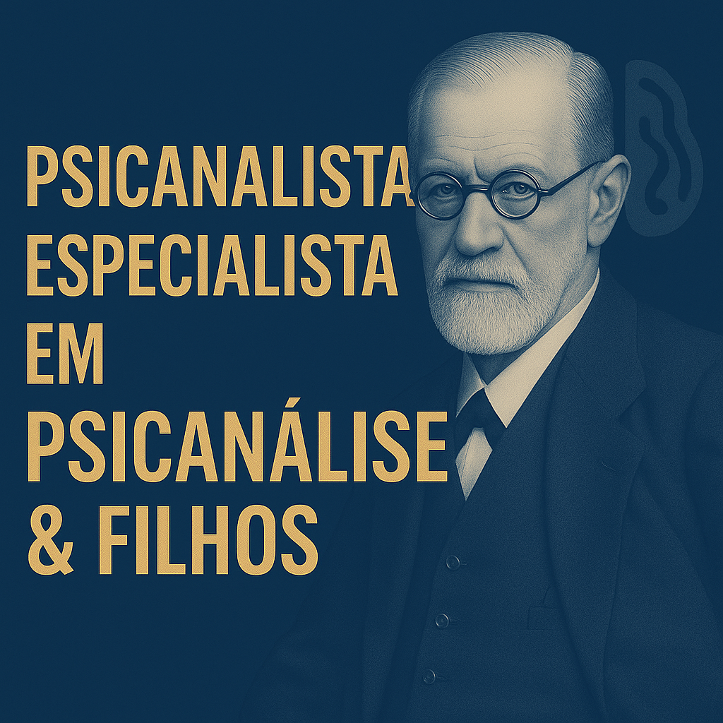 Curso de Formação Psicanalista Especialista em Psicanálise & Filhos/ Online / EAD / R$39,90