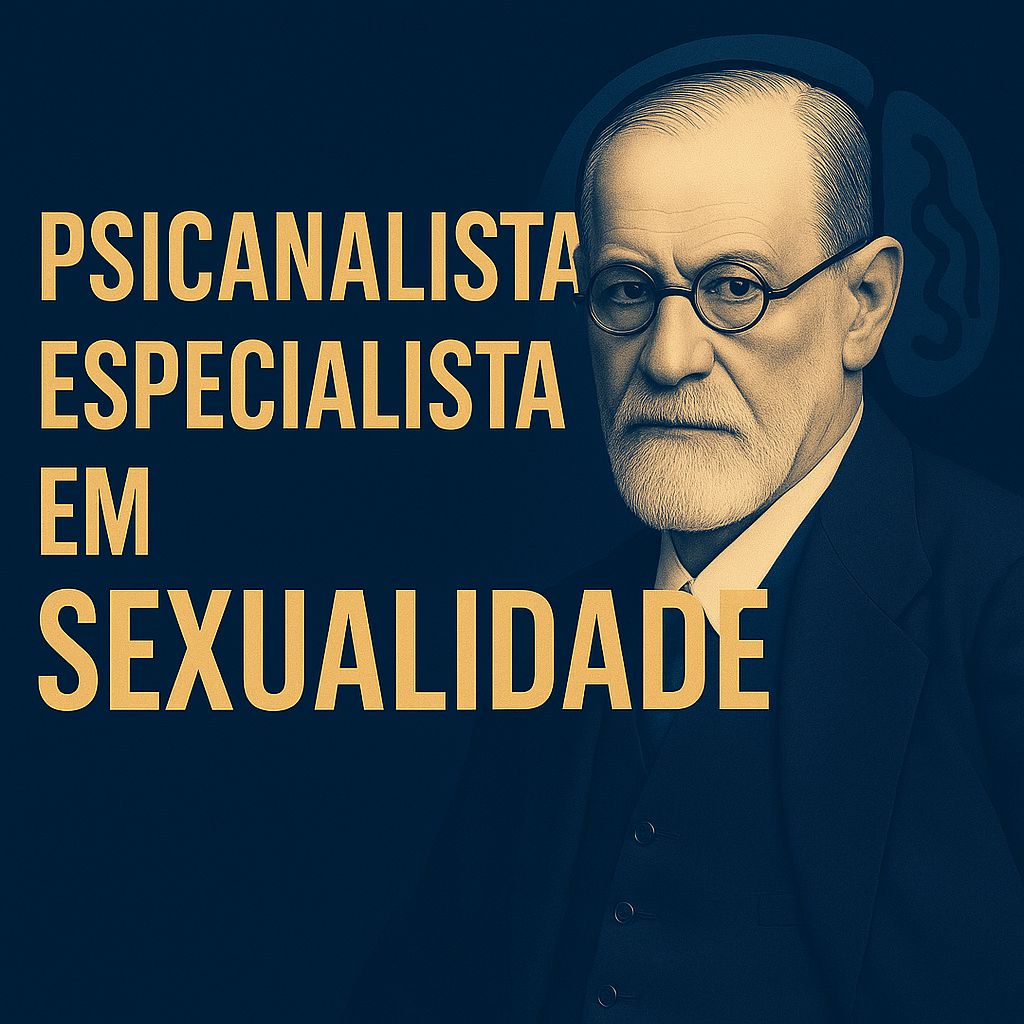 Curso de Formação Psicanalista Especialista em Sexualidade/ Online / EAD / R$39,90
