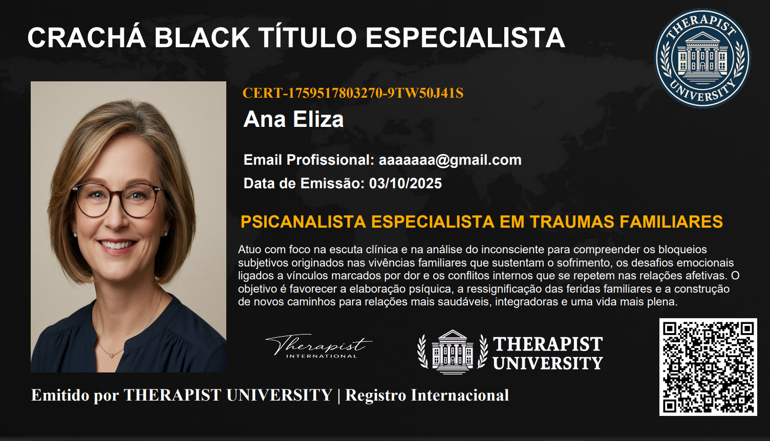 Curso de Formação Psicanalista Especialista em Traumas Familiares/ Online / EAD / R$39,90