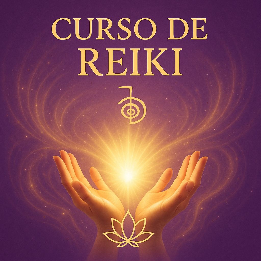 Formação / curso  de Reiki Completo / Online / EAD / R$39